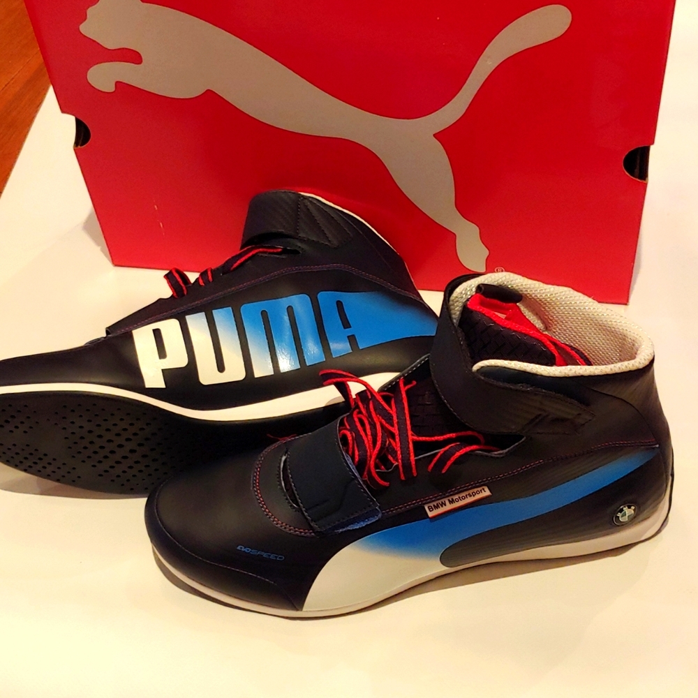 PUMA evoSPEED mens shoe, BMW Motorsport, new size 12